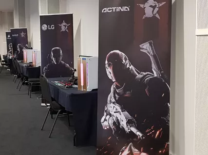 Roller Banner Printing example